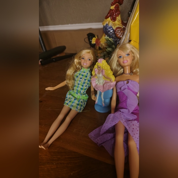 Rare 1967 Twiggy Mattel Tote Bag with Vintage Barbies & Clothes - Picture 13 of 14